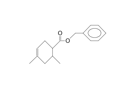 (4S,5S)-1,5-Dimethyl-cyclohexene-4-carboxylic acid, benzyl ester