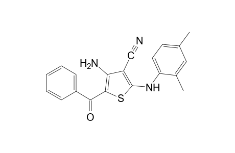 4-amino-5-benzoyl-2-(2,4-xylidino)-3-thiophenecarbonitrile