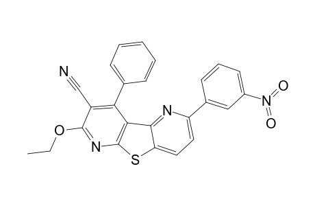 8-CYANO-7-ETHOXY-2-(3-NITROPHENYL)-9-PHENYL-THIENO-[2,3-B:4,5-B']-DIPYRIDINE