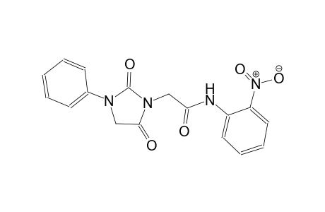 2-(2,5-dioxo-3-phenyl-1-imidazolidinyl)-N-(2-nitrophenyl)acetamide