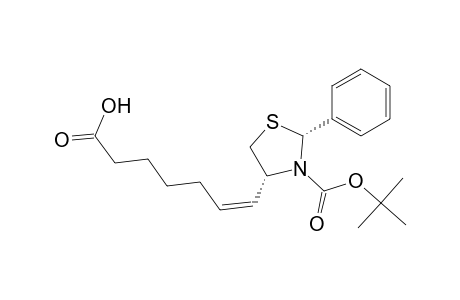 (Z)-7-[(2R,4R)-3-tert-butoxycarbonyl-2-phenyl-thiazolidin-4-yl]hept-6-enoic acid