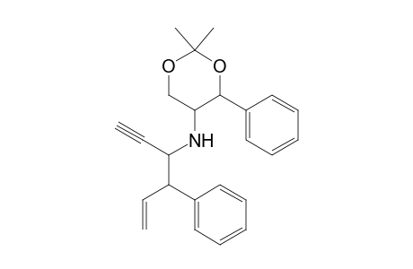 2,2-Dimethyl-4-phenyl-N-(4'-phenylhex-5'-en-1'-yn-3'-yl)-1,3-dioxan-5-amine