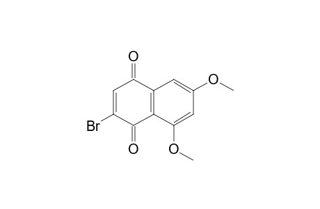 1,4-Naphthalenedione, 2-bromo-6,8-dimethoxy-