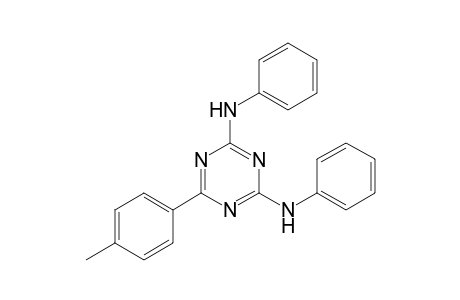 2,4-Bis(phenylamino)-6-(4-methylphenyl)-1,3,5-triazine