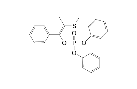 2-Methylthio-1-phenyl-1-propenyl diphenyl phosphate isomer