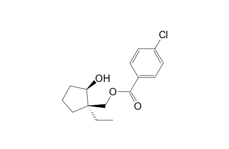 cis-(1-Ethyl-2-hydroxycyclopent-1-yl)methyl 4'-chlorobenzoate