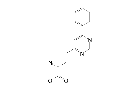 (S)-GAMMA-(6-PHENYLPYRIMIDIN-4-YL)-ALPHA-AMINOBUTYRIC-ACID