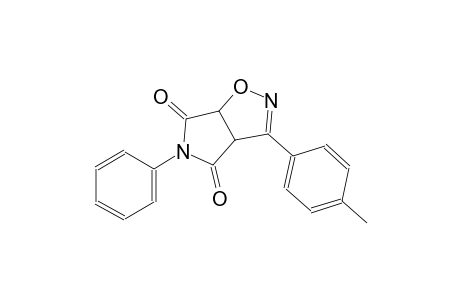 3aH-pyrrolo[3,4-d]isoxazole-4,6(5H,6aH)-dione, 3-(4-methylphenyl)-5-phenyl-