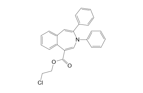 2-Chloroethyl 3,4-diphenyl-3H-benzo[d]azepine-1-carboxylate
