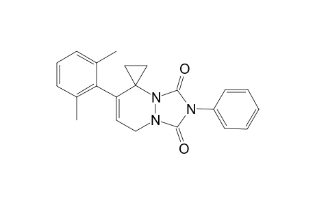 6-(2,6-dimethylphenyl)-2-phenylspiro[[1,2,4]triazolo[1,2-a]pyridazine-5,1'-cyclopropane]-1,3(2H,8H)-dione