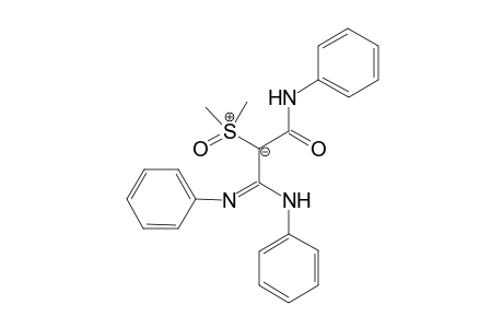 Dimethyl-2,2-dianilino-1-phenylaminocarbonylethenylidenesulfurane S-Oxide