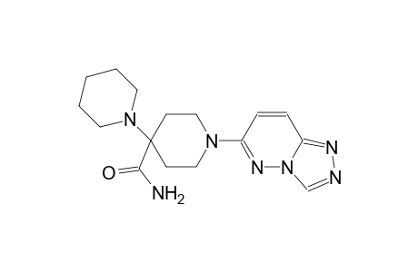 1-(1'-{[1,2,4]triazolo[4,3-b]pyridazin-6-yl}-[1,4'-bipiperidin]-4'-yl)ethan-1-one