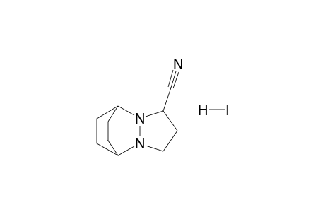 3-Cyano-2,6-diazatricyclo[5.2.2.0(2,6)]undecane hydroiodide