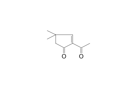 2-Acetyl-4,4-dimethyl-2-cyclopenten-1-one