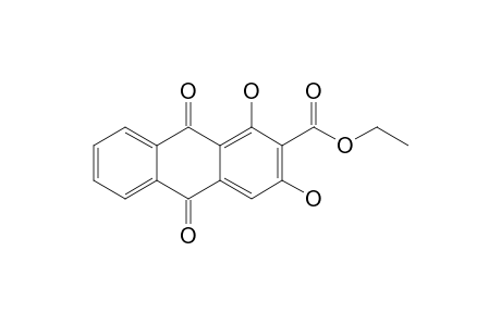 1,3-DIHYDROXY-2-CARBOETHOXY-9,10-ANTHRAQUINONE