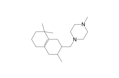1-Methyl-4-(3,8,8-trimethyl-1,2,3,4,5,6,7,8-octahydro-naphthalen-2-ylmethyl)-piperazine