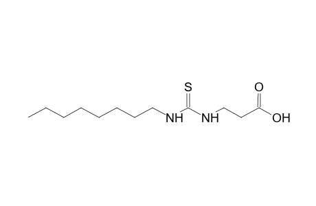 3-(3-octyl-2-thioureido)propionic acid