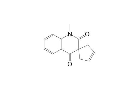 1'-methylspiro[cyclopentene-4,3'-quinoline]-2',4'-dione