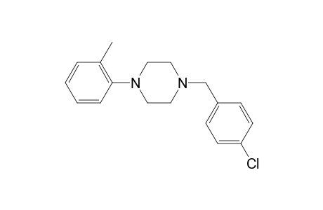 1-(4-Chlorobenzyl)-4-(2-methylphenyl)piperazine