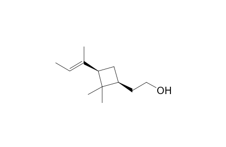 2-[(1S,3R)-2,2-dimethyl-3-[(E)-1-methylprop-1-enyl]cyclobutyl]ethanol