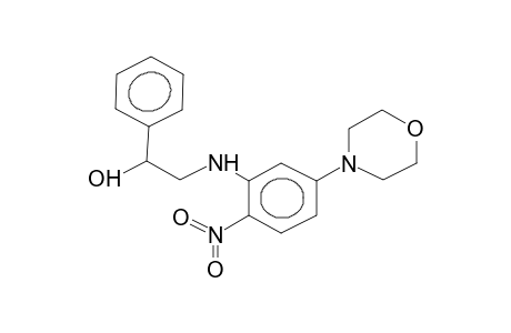 N-(2-hydroxy-2-phenylethyl)-2-nitro-5-morpholinoaniline