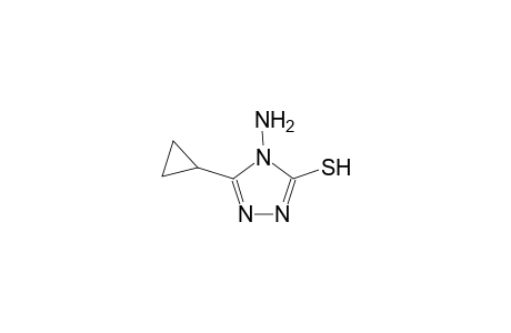 4H-1,2,4-triazole-3-thiol, 4-amino-5-cyclopropyl-
