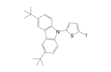 3,6-Di-tert-butyl-9-(5-iodothiophen-2-yl)-9H-carbazole