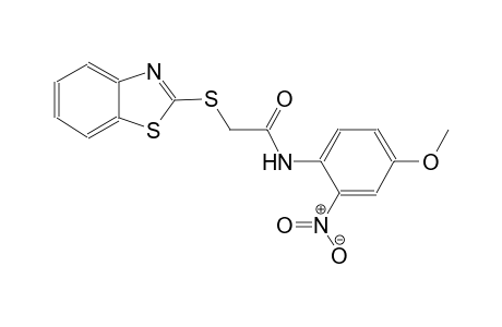 2-(1,3-benzothiazol-2-ylsulfanyl)-N-(4-methoxy-2-nitrophenyl)acetamide