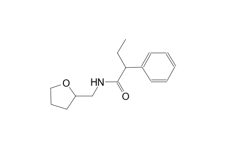 2-phenyl-N-(tetrahydro-2-furanylmethyl)butanamide