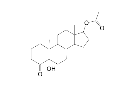 (10,13-dimethyl-5-oxidanyl-4-oxidanylidene-2,3,6,7,8,9,11,12,14,15,16,17-dodecahydro-1H-cyclopenta[a]phenanthren-17-yl) ethanoate