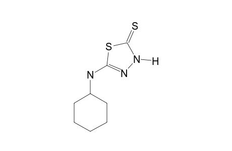 2-(cyclohexylamino)-delta2-1,3,4-thiadiazoline-5-thione