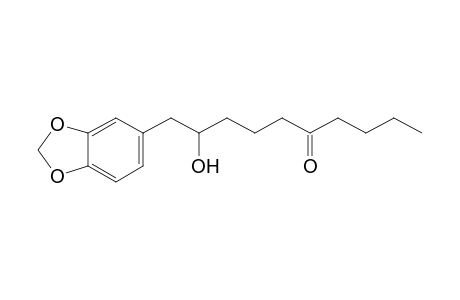 10-(1,3-benzodioxol-5-yl)-9-hydroxy-5-decanone