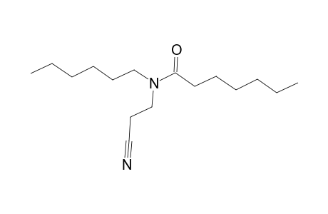 Heptanamide, N-(2-cyanoethyl)-N-hexyl-