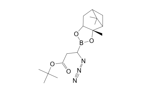 (+)-PINANEDIOL-1-AZIDO-2-(TERT.-BUTOXYCARBONYL)-ETHANE-1-BORONATE