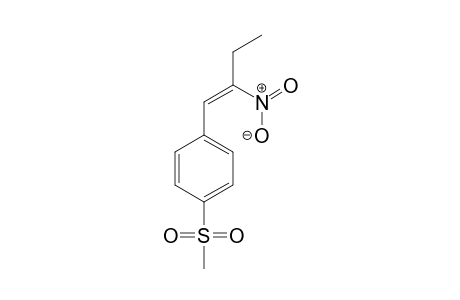 1-(4-Methylsulfonylphenyl)-2-nitrobut-1-ene