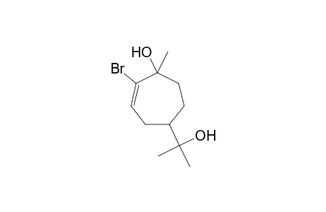 2-Bromo-5-(hydroxyisopropyl)-1-methylcyclohept-2-enol