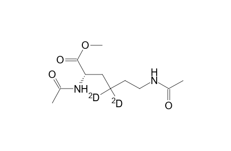 L-Lysine-4,4-D2, N2,N6-diacetyl-, methyl ester