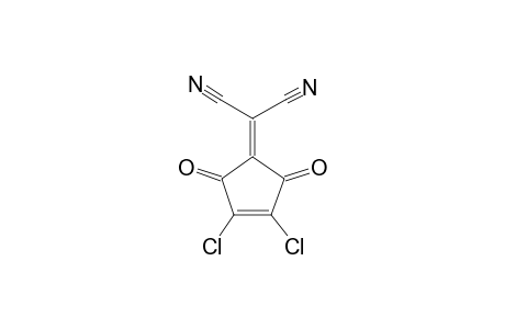 4,5-DICHLOR-2-DICYANOMETHYLEN-CYCLOPENT-4-EN-1,3-DION