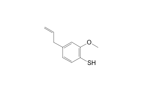 4-allyl-2-methoxybenzenethiol