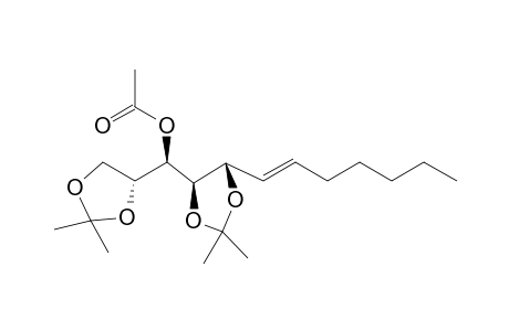 3-(Acetyloxy)-1,2:4,5-Bis(diisopropylidenedioxy)dodec-6-ene