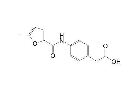 benzeneacetic acid, 4-[[(5-methyl-2-furanyl)carbonyl]amino]-