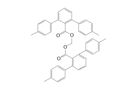 [2,6-bis(4-methylphenyl)benzoyl]oxymethyl 2,6-bis(4-methylphenyl)benzoate