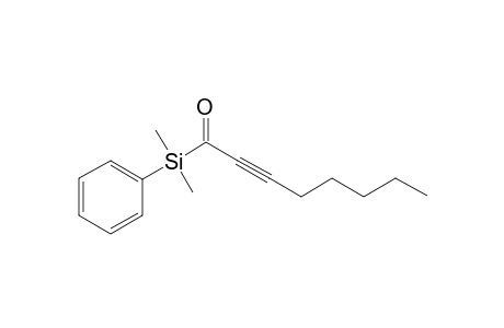 1-(Dimethyl-phenyl-silanyl)-oct-2-yn-1-one