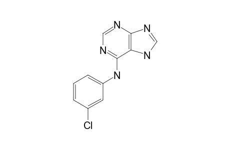 N-(3-Chlorophenyl)-7H-purin-6-amine