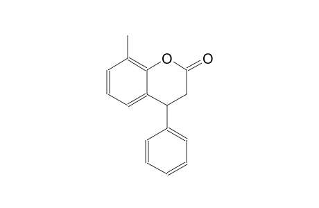 2H-1-benzopyran-2-one, 3,4-dihydro-8-methyl-4-phenyl-