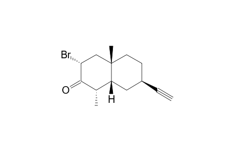 2-ALPHA-BROMO-4,5-BETA-H-13-NOREUDESM-11-YN-3-ONE