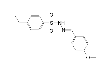 4-ethyl-N'-[(E)-(4-methoxyphenyl)methylidene]benzenesulfonohydrazide