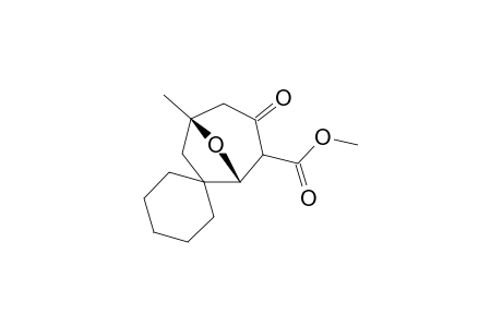Spiro[cyclohexane-1,7'-2'-(methoxycarbonyl)-5'-methyl-8'-oxabicyclo[3.2.1]octane]-3'-one