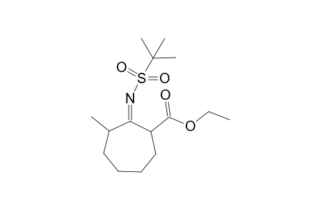 N-2-Carboethoxy-7-methylcycloheptylidine-tert-butanesulfonamide