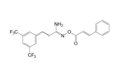 3,5-bis(trifluoromethyl)-O-cinnamoylcinnamamidoxime